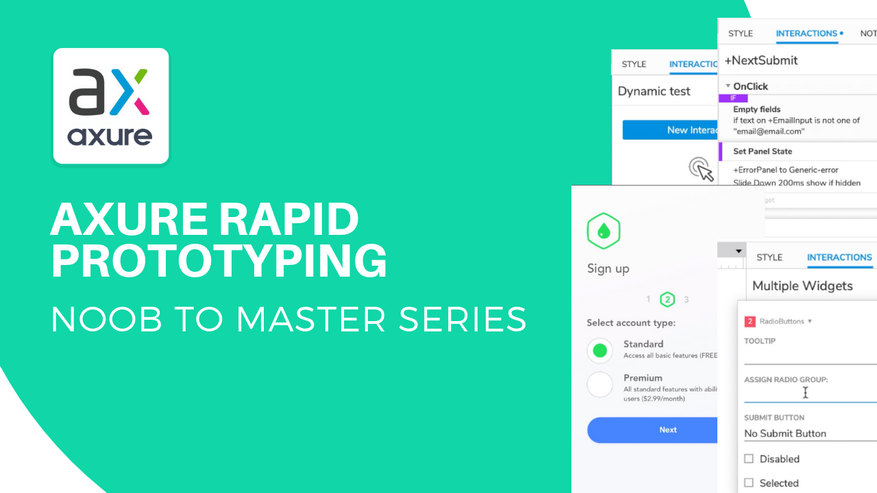 Axure RP noob to master tutorials