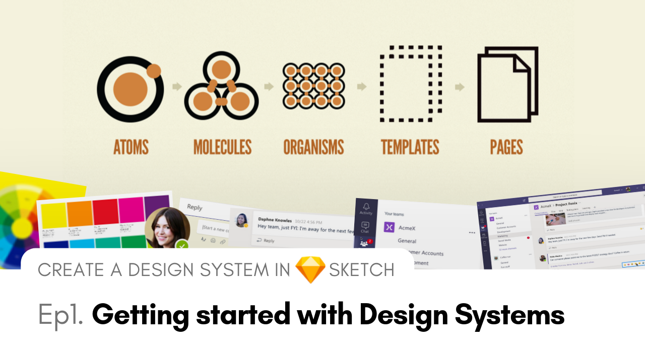 Get started with atomic design systems in sketch