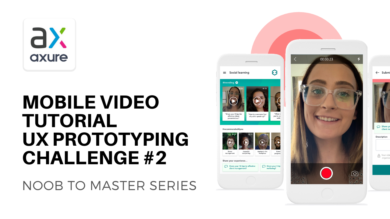 Mobile Video Recording Tutorial - UX Prototyping Challenge #2