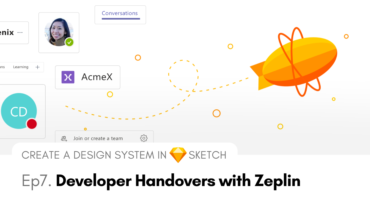 Developer Handovers with Zeplin - Create a Design System in Sketch