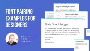 Font Pairing Library for Product Designers - Design Tool Tuesday