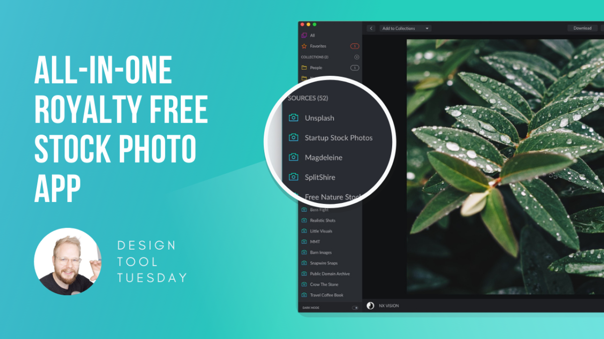 All-in-one Free Stock Photo App for Product Designers