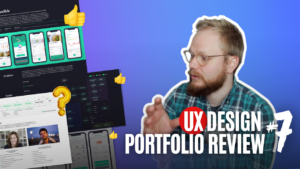 Ux portfolio review on personas, Ui and product design work