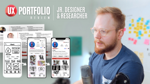Junior UX Portfolio Review: UX Research and Design Case Studies