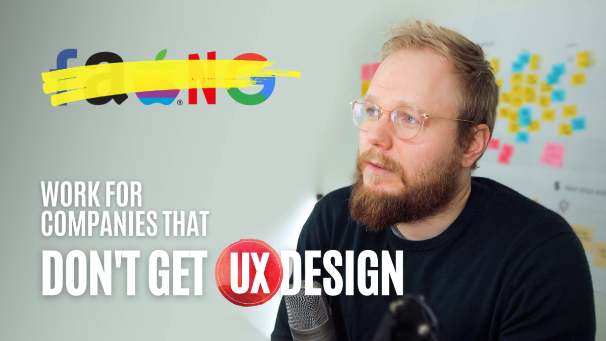 UX design work in FAANG companies