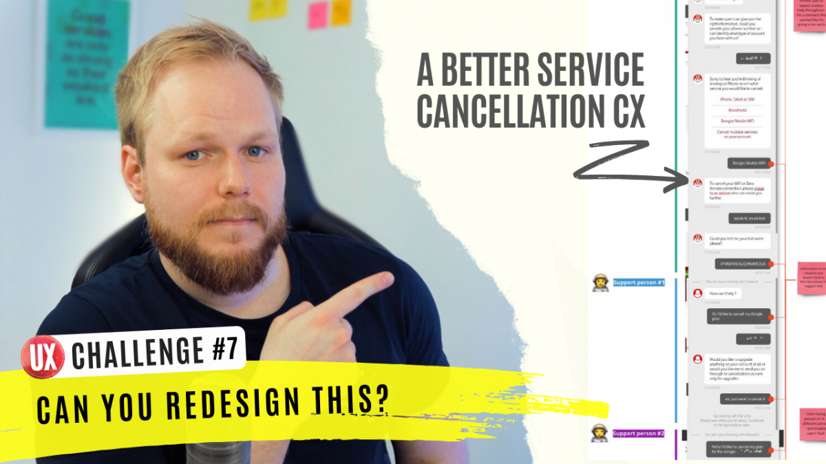 UX Project Challenge: Service Cancellation CX