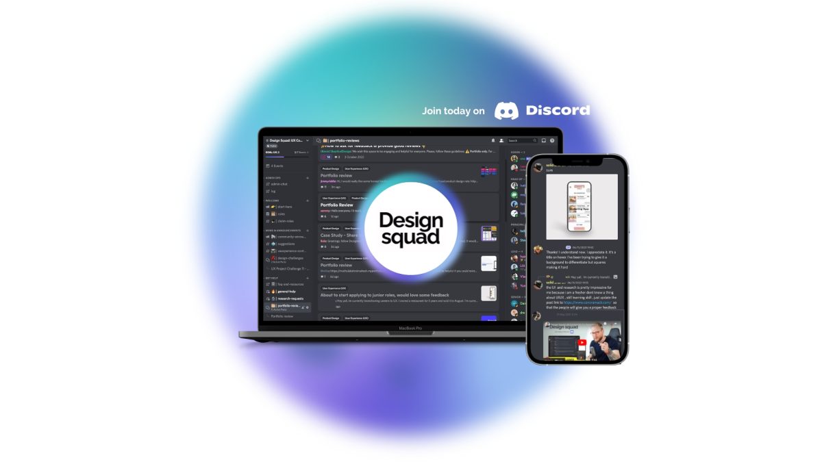 Preview of Design squad ux community on discord by vaexperience