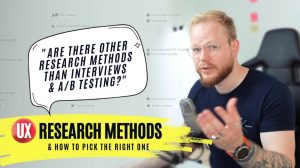 UX Research Methods: Wait, There's More to User Research Than Interviews and A/B Testing?