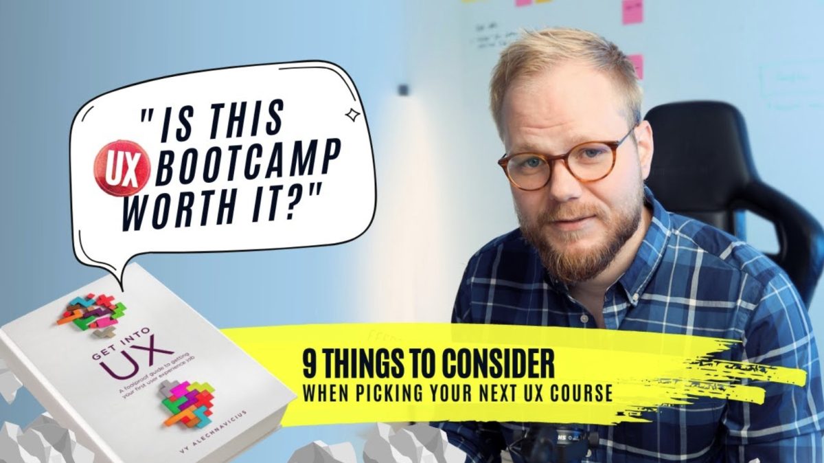 How to Pick a UX Bootcamp or Course + UX Book Preorder