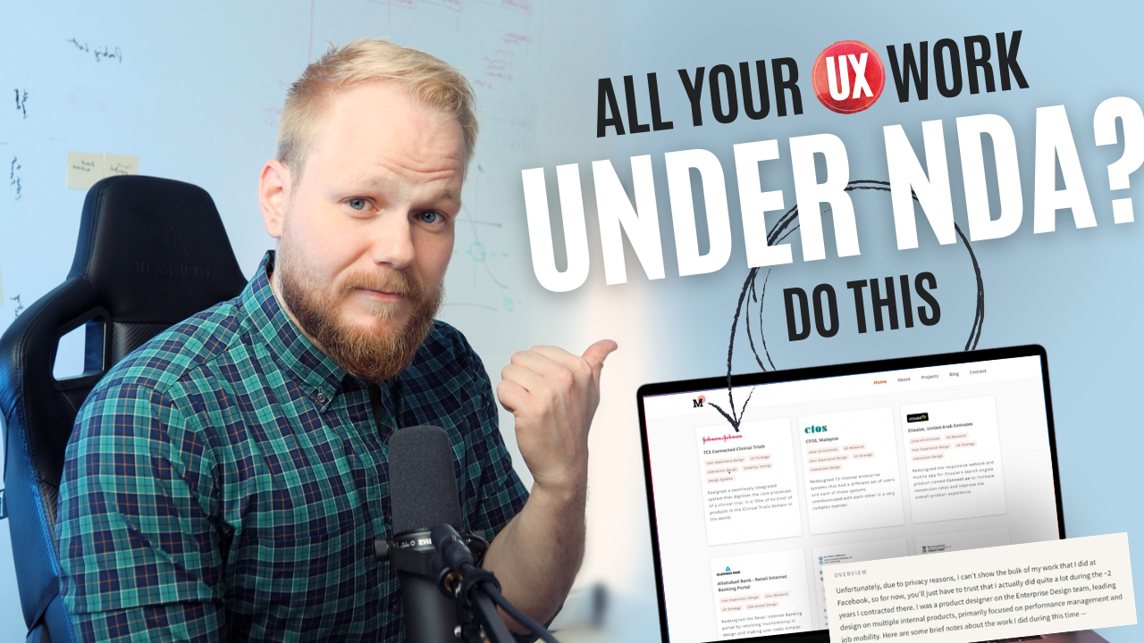 All Your UX Work is Under NDA, Now What?
