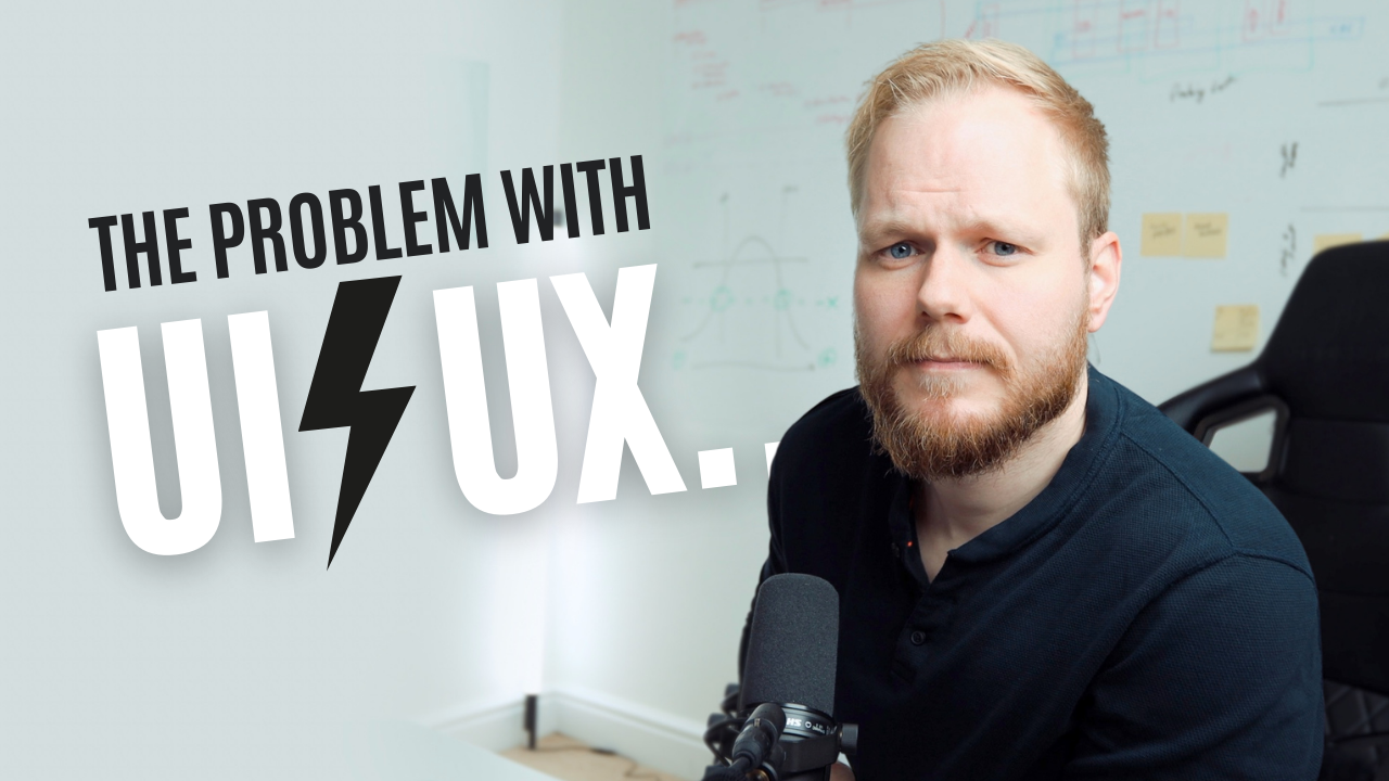 The Problem with UI/UX, UX/UI design